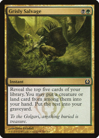 Grisly Salvage [Return to Ravnica] | GnG Games