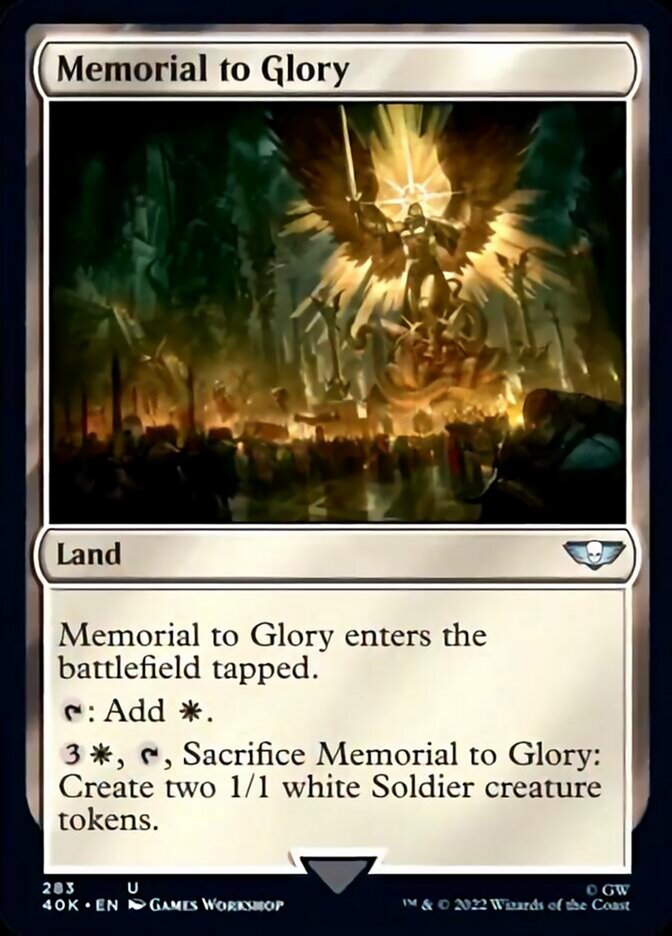 Memorial to Glory [Universes Beyond: Warhammer 40,000] | GnG Games