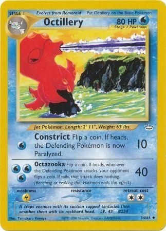 Octillery (34/64) [Neo Revelation Unlimited] | GnG Games