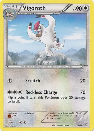 Vigoroth (28/30) [XY: Trainer Kit 1 - Bisharp] | GnG Games