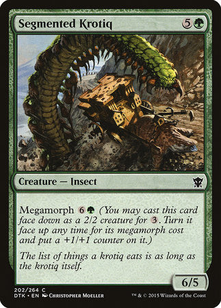 Segmented Krotiq [Dragons of Tarkir] | GnG Games