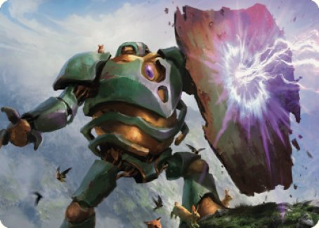 Walking Bulwark Art Card [Dominaria United Art Series] | GnG Games