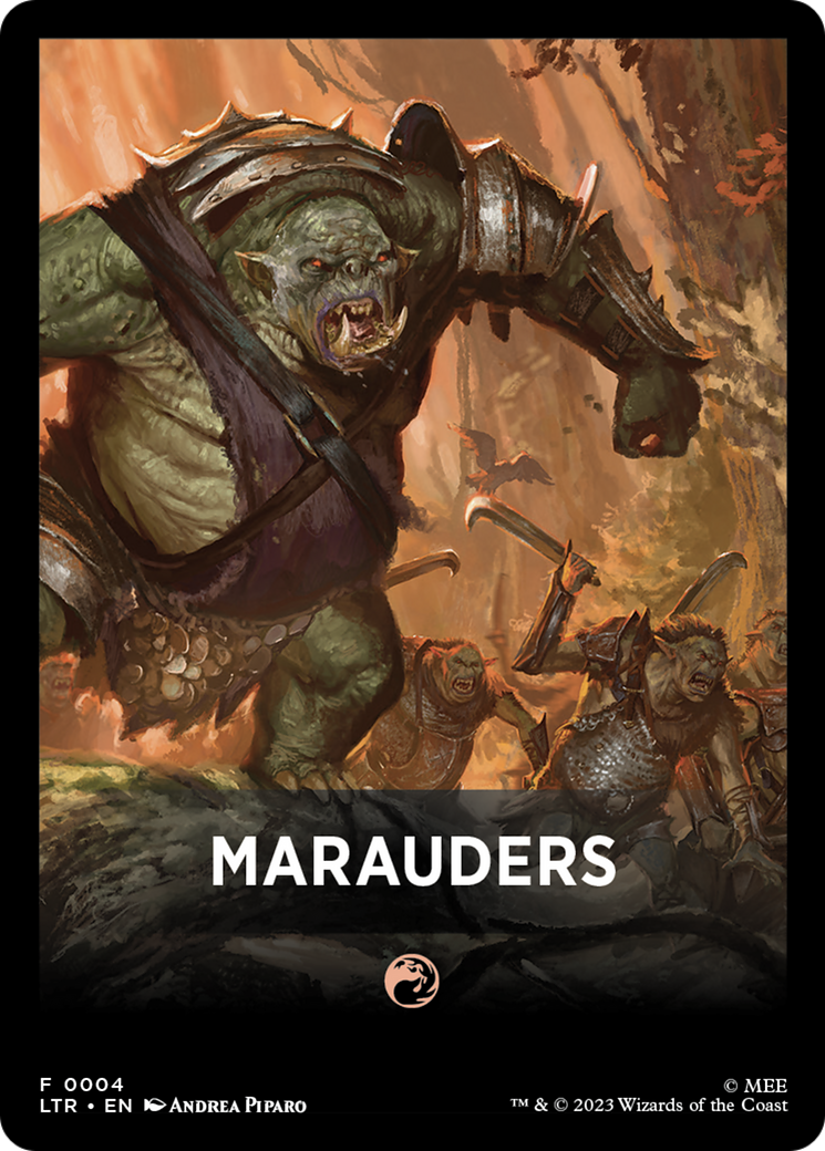 Marauders Theme Card [The Lord of the Rings: Tales of Middle-Earth Tokens] | GnG Games