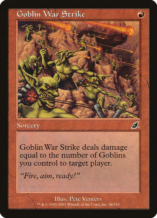 Goblin War Strike [Scourge] | GnG Games