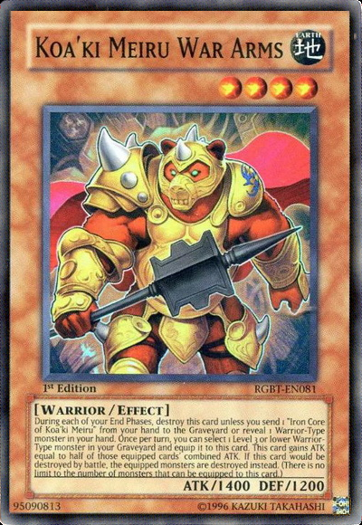 Koa'ki Meiru War Arms [RGBT-EN081] Super Rare | GnG Games