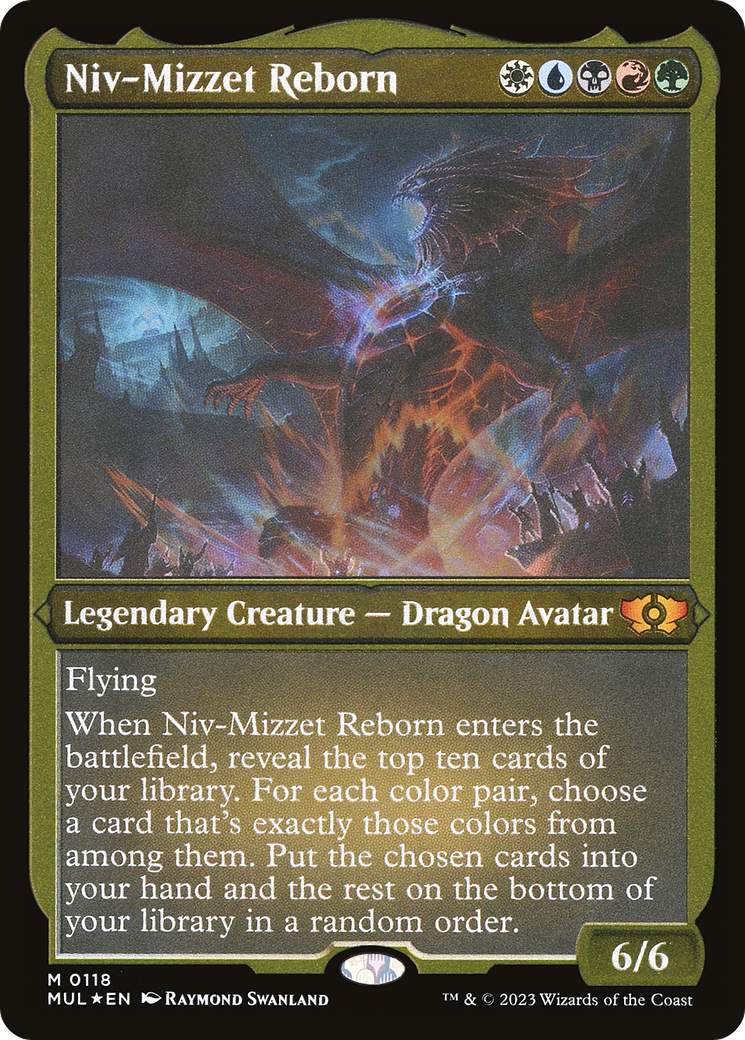 Niv-Mizzet Reborn (Foil Etched) [Multiverse Legends] | GnG Games