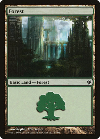 Forest (87) [Duel Decks: Izzet vs. Golgari] | GnG Games