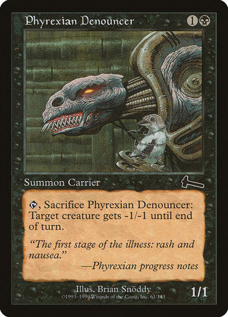 Phyrexian Denouncer [Urza's Legacy] | GnG Games
