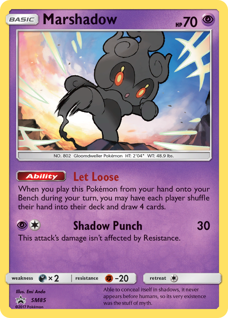 Marshadow (SM85) [Sun & Moon: Black Star Promos] | GnG Games