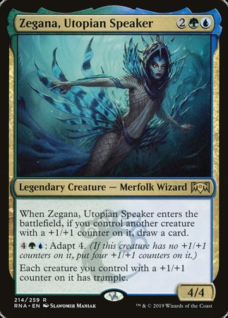 Zegana, Utopian Speaker [Ravnica Allegiance] | GnG Games