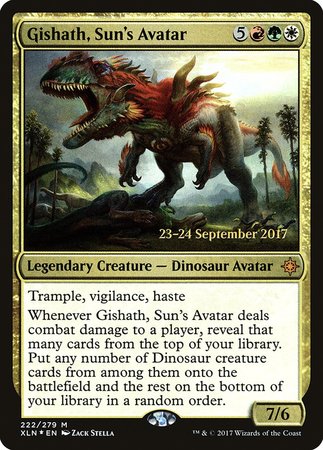 Gishath, Sun's Avatar [Ixalan Promos] | GnG Games