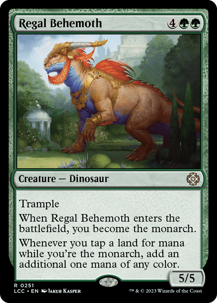 Regal Behemoth [The Lost Caverns of Ixalan Commander] | GnG Games