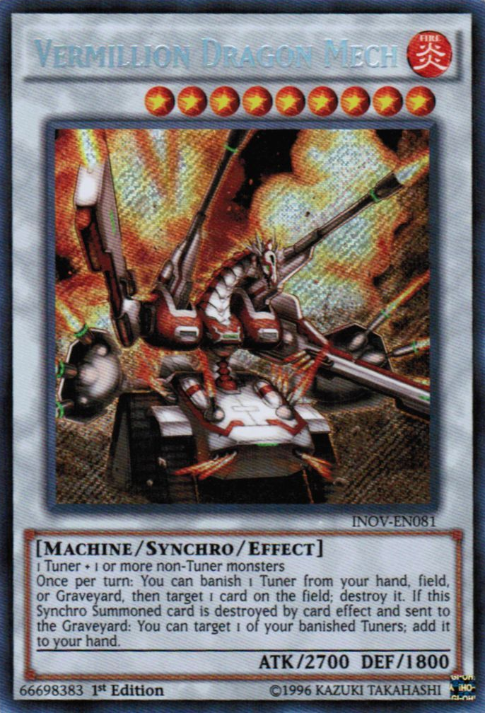 Vermillion Dragon Mech [INOV-EN081] Secret Rare | GnG Games