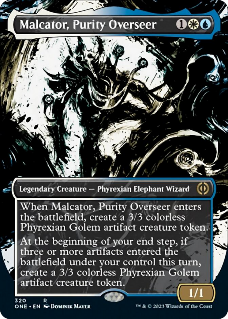 Malcator, Purity Overseer (Borderless Ichor) [Phyrexia: All Will Be One] | GnG Games