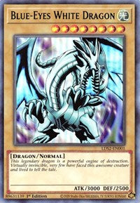 Blue-Eyes White Dragon (Green) [LDS2-EN001] Ultra Rare | GnG Games