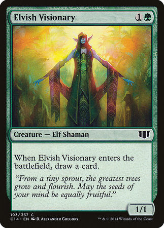 Elvish Visionary [Commander 2014] | GnG Games