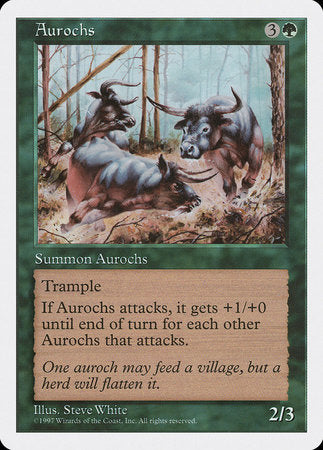 Aurochs [Fifth Edition] | GnG Games