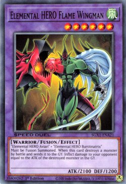 Elemental HERO Flame Wingman [SGX1-ENA21] Common | GnG Games