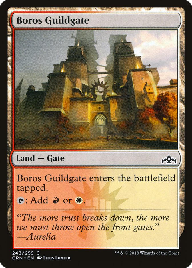 Boros Guildgate (243/259) [Guilds of Ravnica] | GnG Games