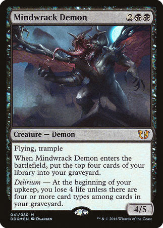 Mindwrack Demon [Duel Decks: Blessed vs. Cursed] | GnG Games