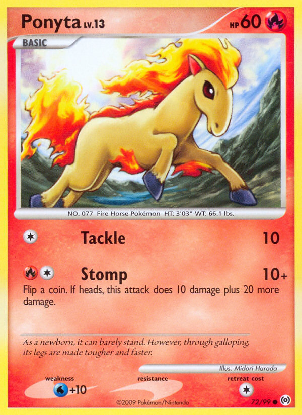 Ponyta (72/99) [Platinum: Arceus] | GnG Games