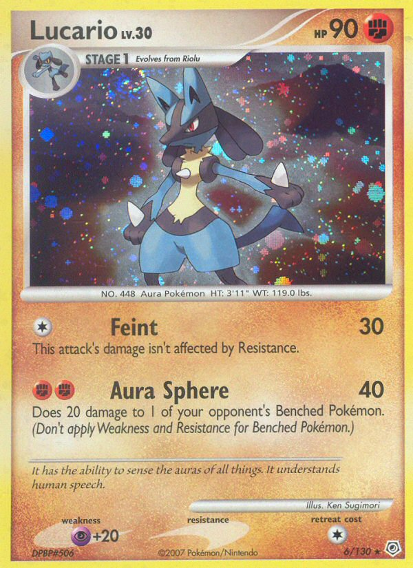 Lucario (6/130) [Diamond & Pearl: Base Set] | GnG Games