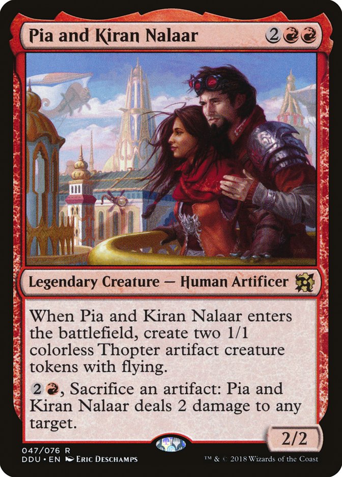 Pia and Kiran Nalaar [Duel Decks: Elves vs. Inventors] | GnG Games