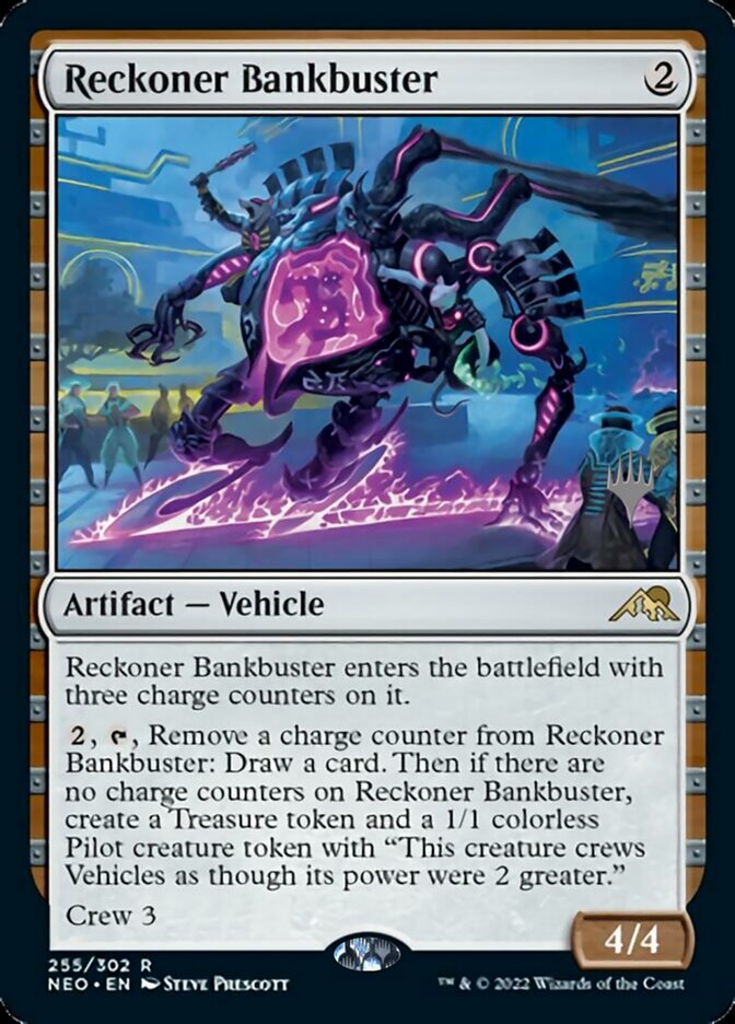 Reckoner Bankbuster (Promo Pack) [Kamigawa: Neon Dynasty Promos] | GnG Games