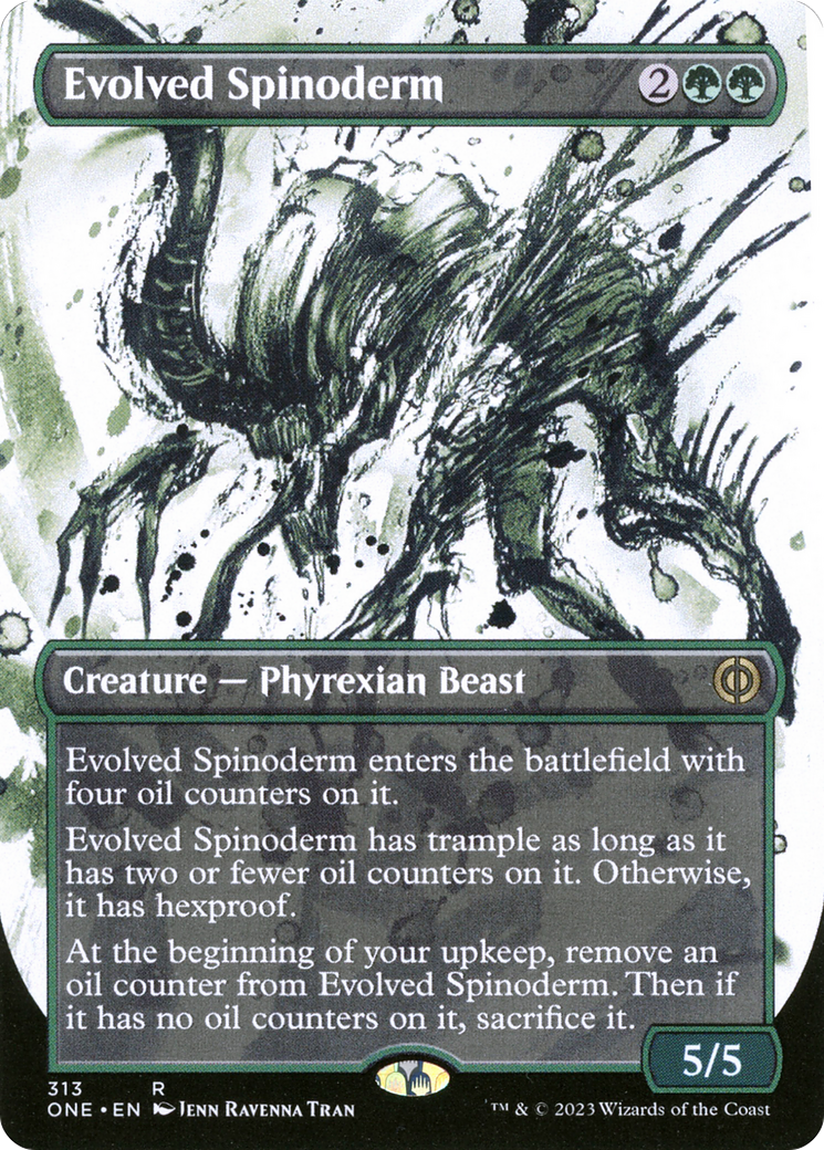 Evolved Spinoderm (Borderless Ichor) [Phyrexia: All Will Be One] | GnG Games