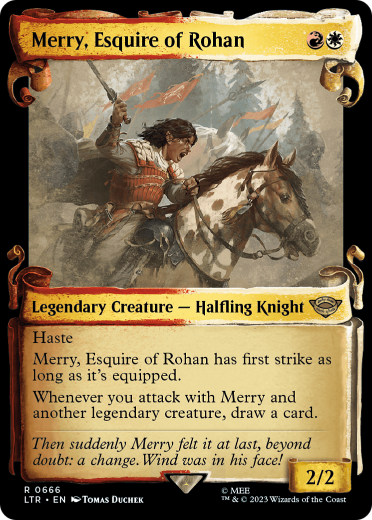 Merry, Esquire of Rohan [The Lord of the Rings: Tales of Middle-Earth Showcase Scrolls] | GnG Games