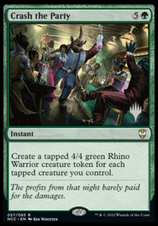 Crash the Party (Promo Pack) [Streets of New Capenna Commander Promos] | GnG Games