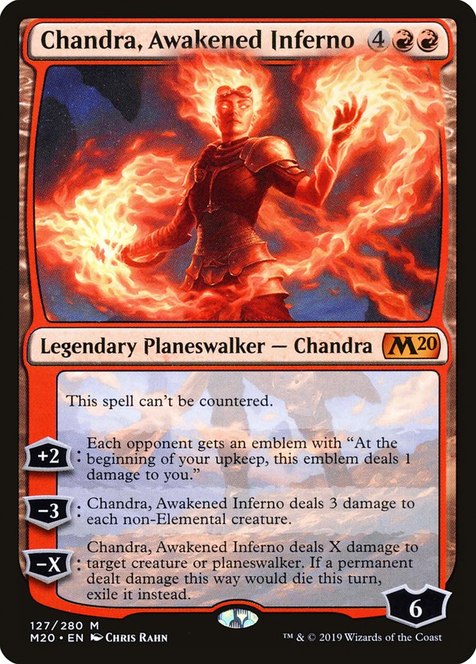 Chandra, Awakened Inferno [Core Set 2020] | GnG Games