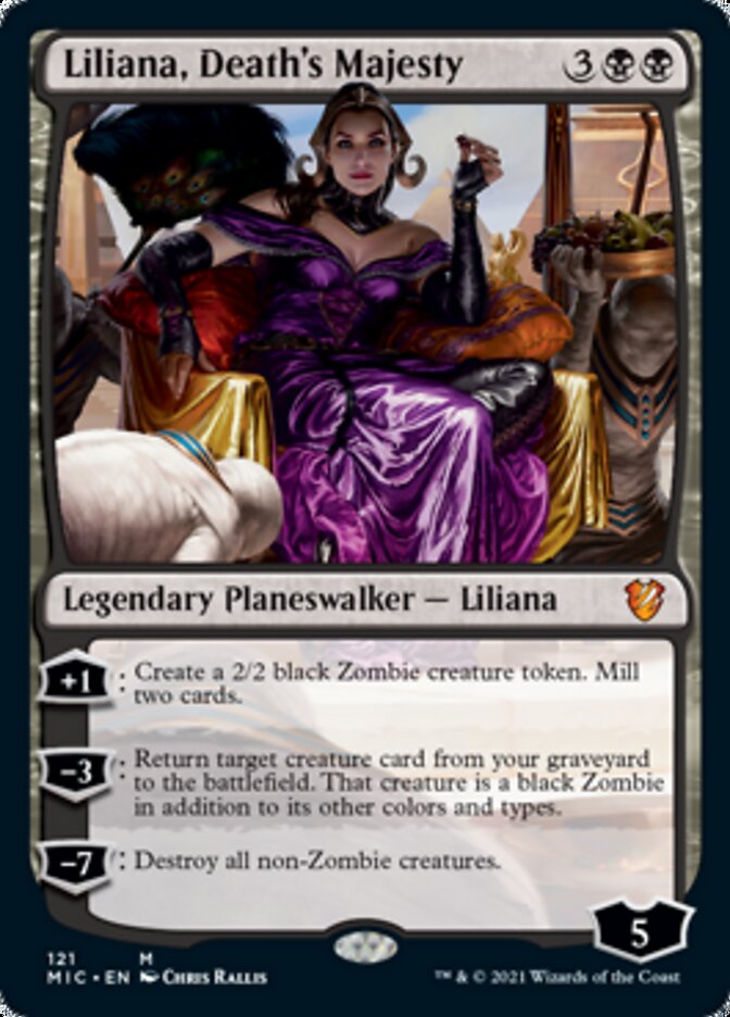 Liliana, Death's Majesty [Innistrad: Midnight Hunt Commander] | GnG Games