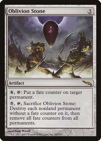 Oblivion Stone [Mirrodin] | GnG Games