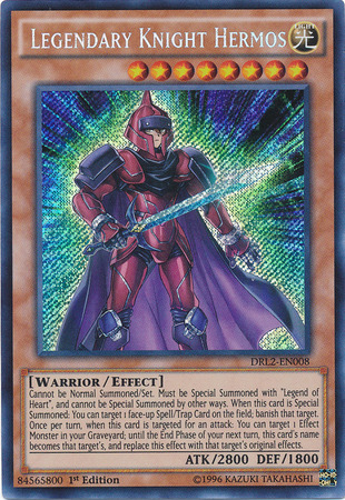 Legendary Knight Hermos [DRL2-EN008] Secret Rare | GnG Games