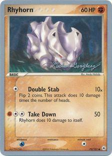 Rhyhorn (70/101) (King of the West - Michael Gonzalez) [World Championships 2005] | GnG Games