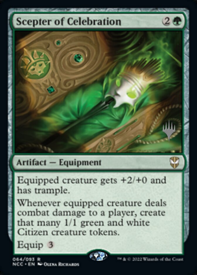 Scepter of Celebration (Promo Pack) [Streets of New Capenna Commander Promos] | GnG Games