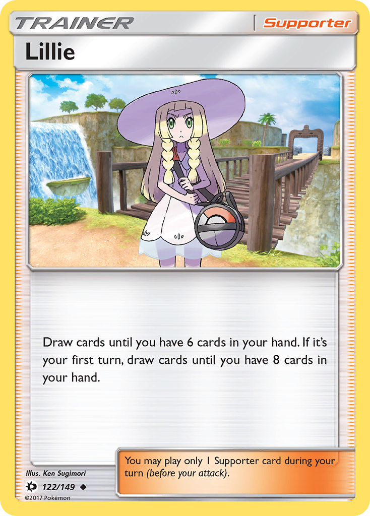 Lillie (122/149) [Sun & Moon: Base Set] | GnG Games