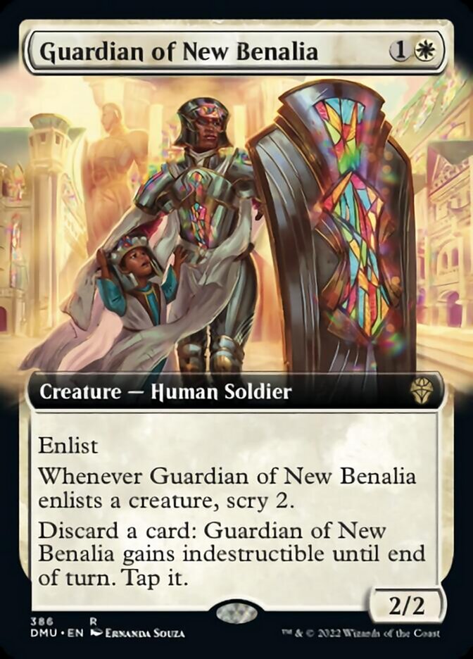 Guardian of New Benalia (Extended Art) [Dominaria United] | GnG Games