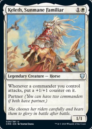 Keleth, Sunmane Familiar [Commander Legends] | GnG Games