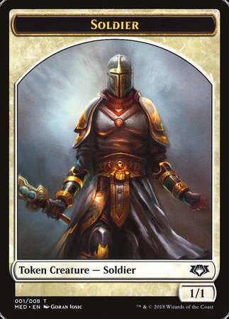 Soldier Token [Mythic Edition Tokens] | GnG Games