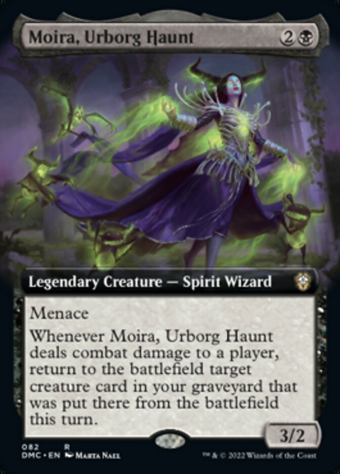 Moira, Urborg Haunt (Extended Art) [Dominaria United Commander] | GnG Games