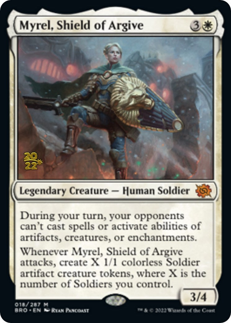 Myrel, Shield of Argive [The Brothers' War: Prerelease Promos] | GnG Games