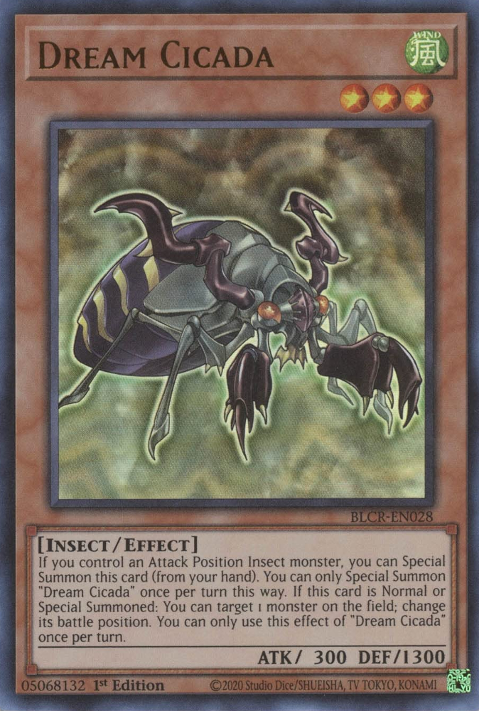 Dream Cicada [BLCR-EN028] Ultra Rare | GnG Games