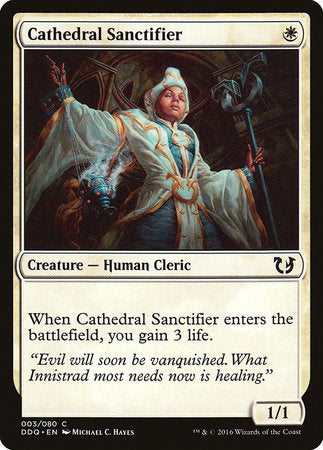 Cathedral Sanctifier [Duel Decks: Blessed vs. Cursed] | GnG Games