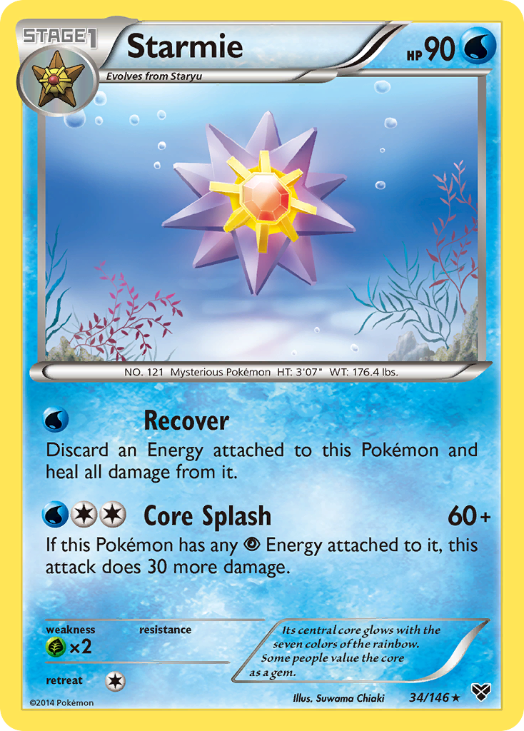 Starmie (34/146) [XY: Base Set] | GnG Games