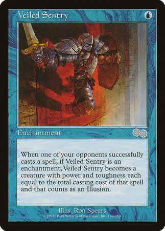 Veiled Sentry [Urza's Saga] | GnG Games