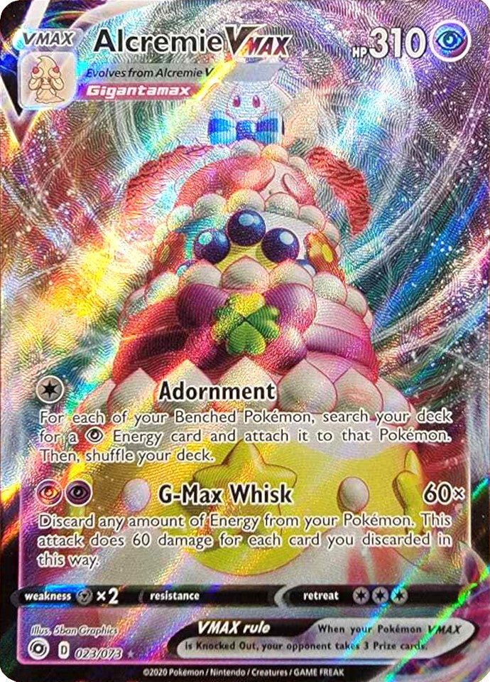 Alcremie VMAX (023/073) [Prize Pack Series One] | GnG Games