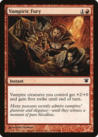 Vampiric Fury [Innistrad] | GnG Games