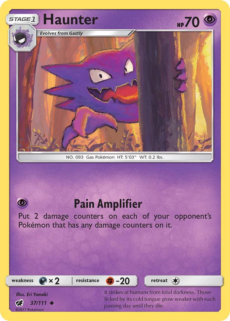 Haunter (37/111) [Sun & Moon: Crimson Invasion] | GnG Games